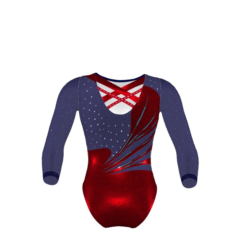 Olympic Gymnastics Leotard, worn by Dominique Dawes